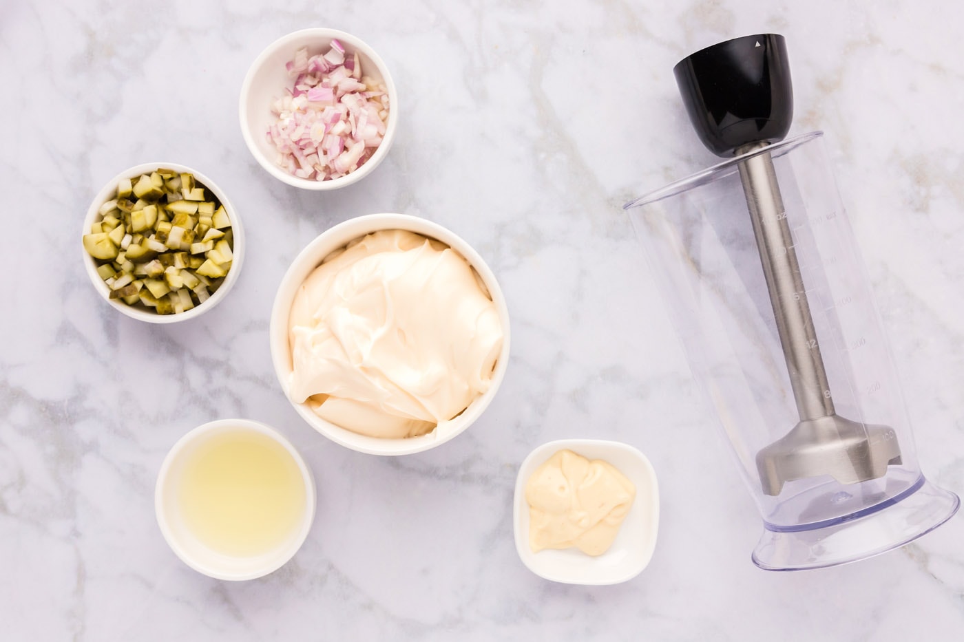Ingredients for Tartar Sauce