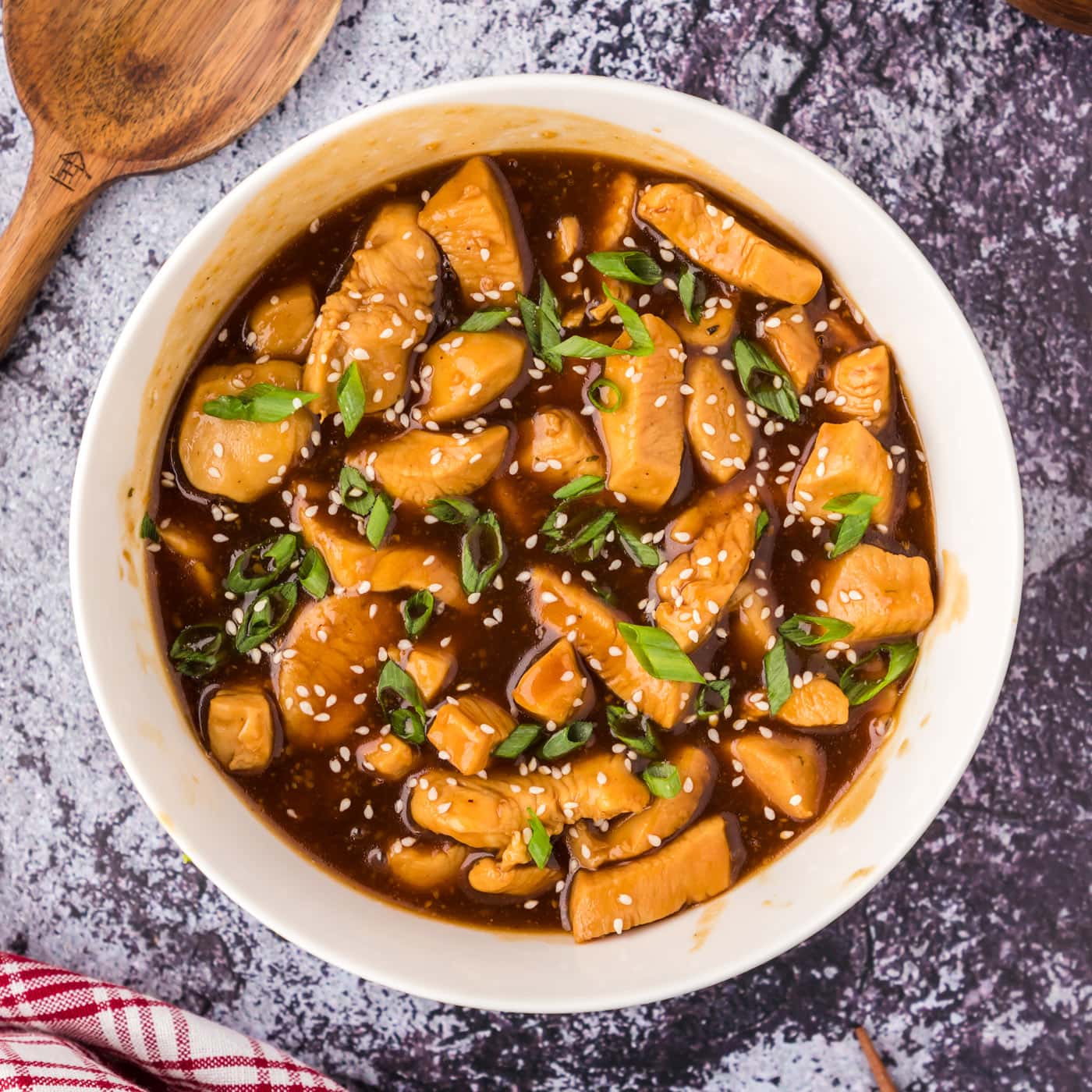 Bowl of Teriyaki Chicken