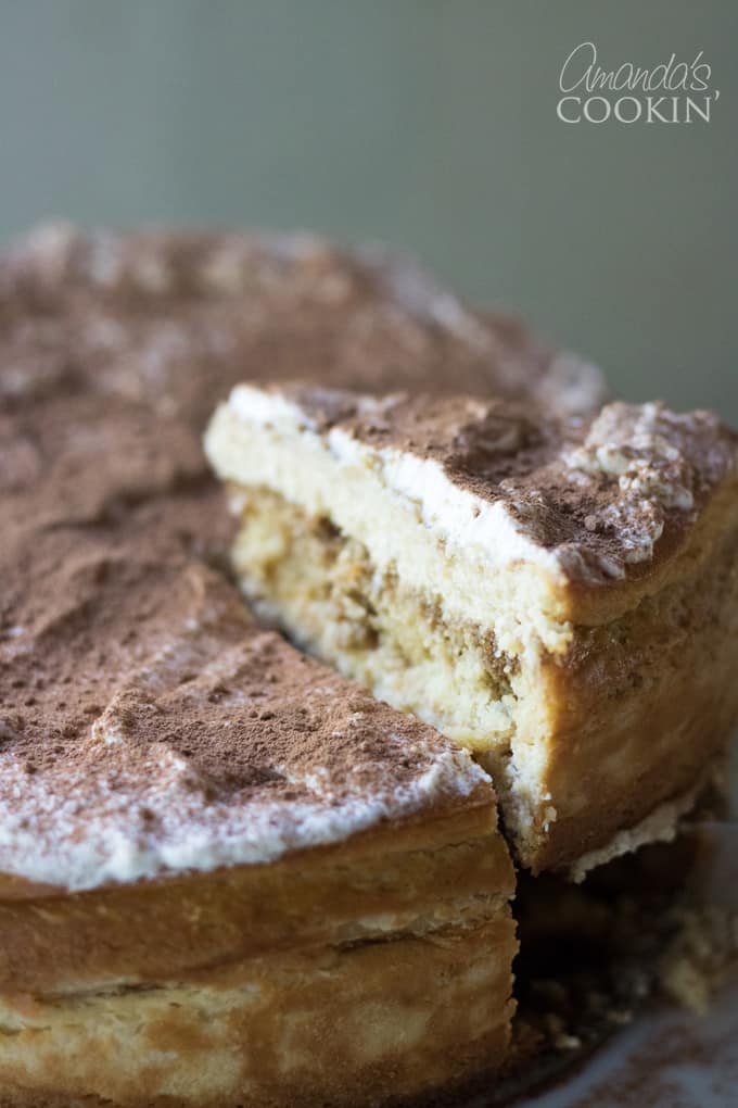 TIRAMISU CHEESECAKE