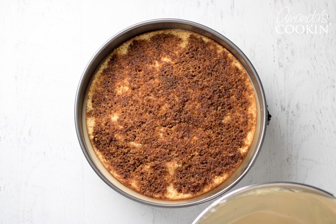 How to make tiramisu cheesecake: step 7