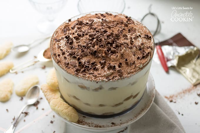 Tiramisu trifle recipe