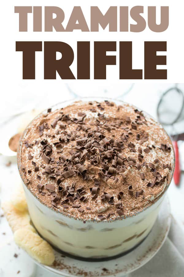 Tiramisu Trifle Dessert