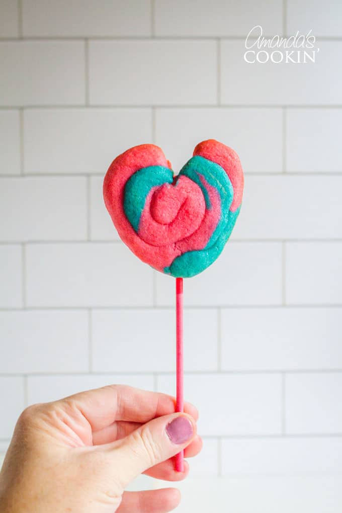 Enjoy your Valentine Play Dough Cookie Pops!
