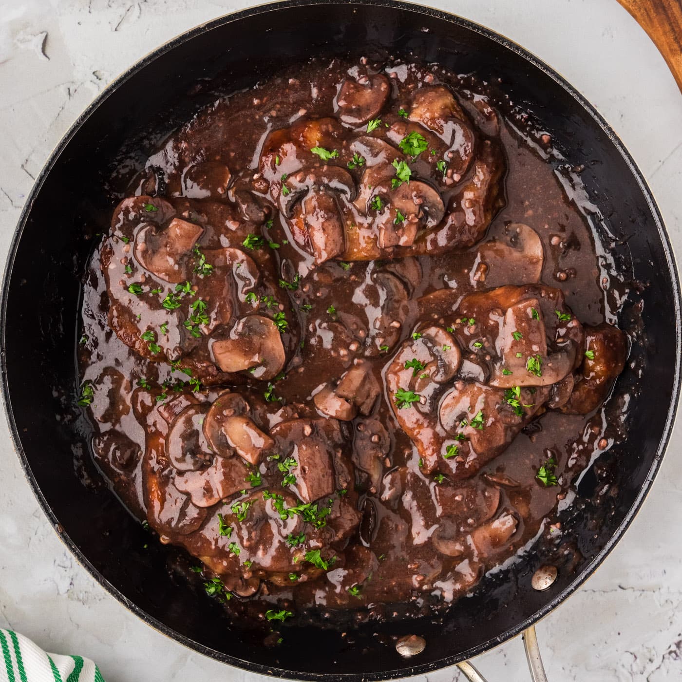 Skillet of Veal Marsala