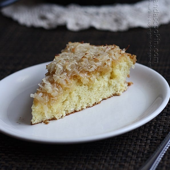 Lazy Daisy Cake - a vintage recipe from the 1940s