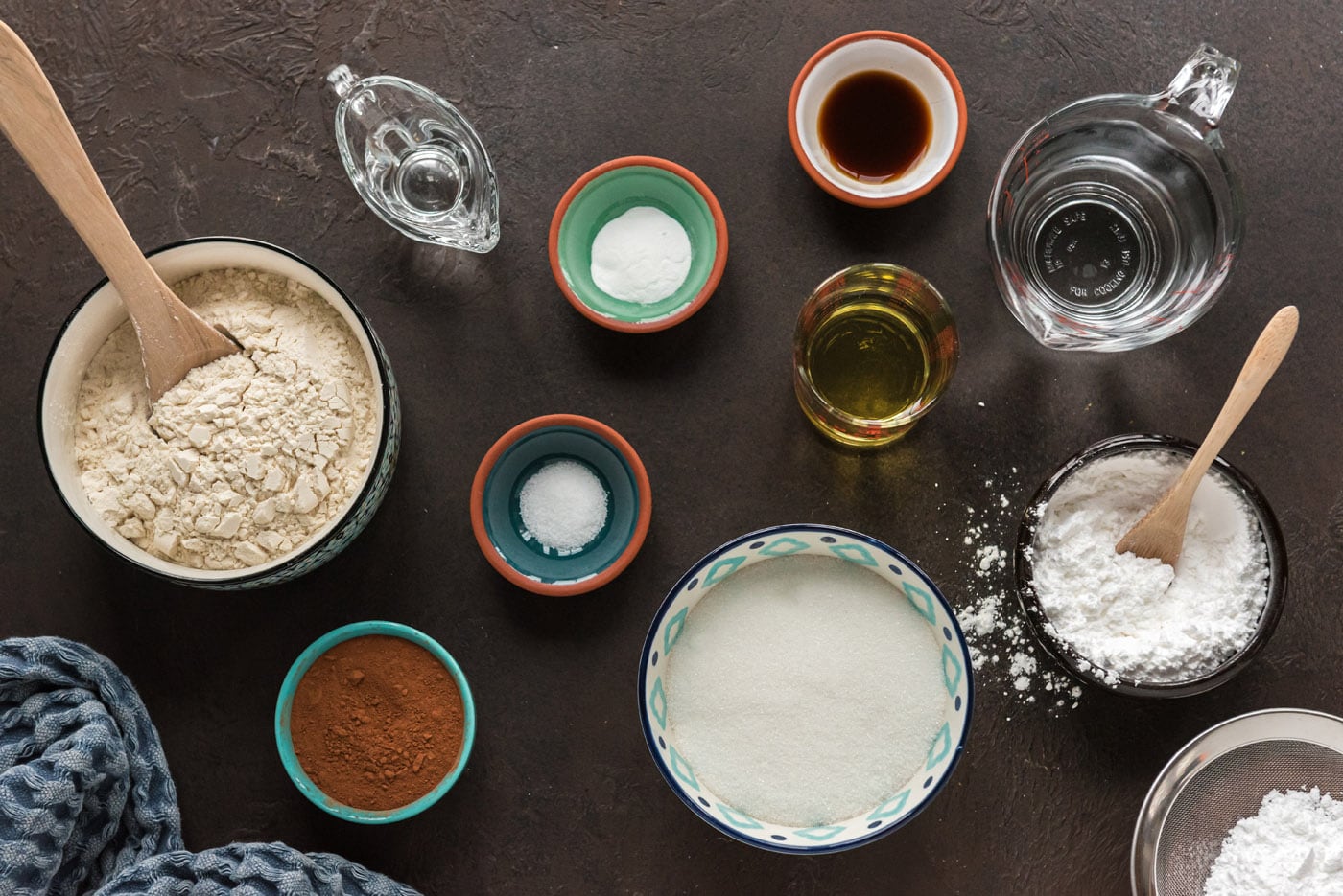 Ingredients for Wacky Cake