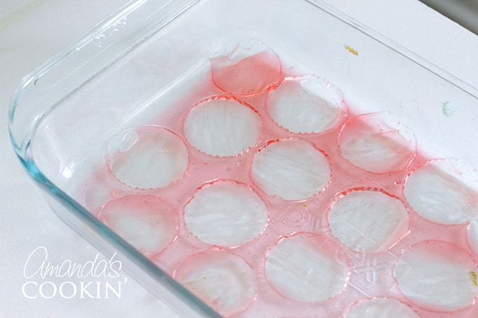 pan left from jello cupcakes
