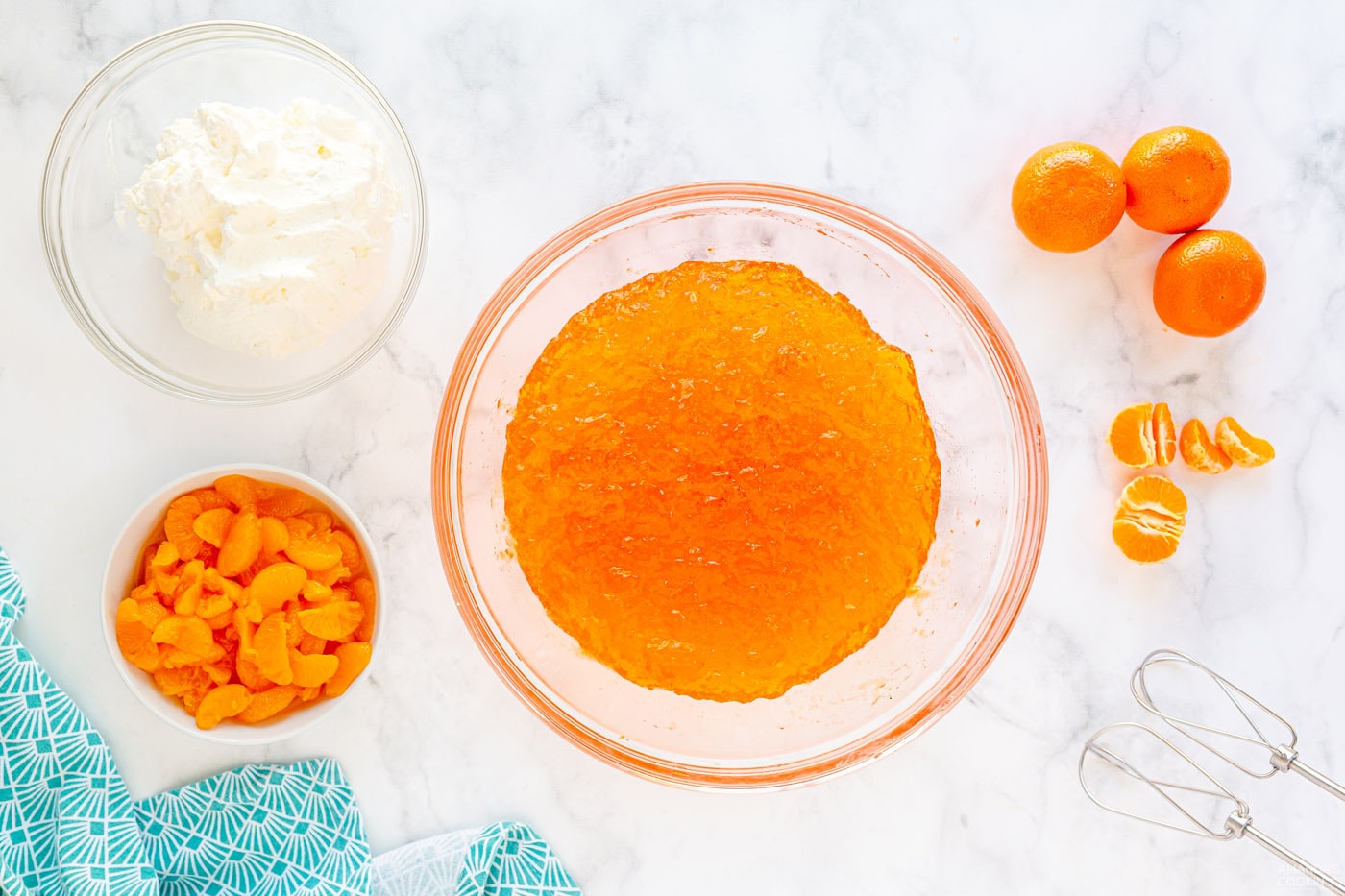 jello mixture in a bowl