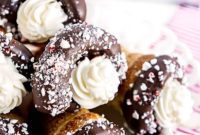 Decadent Peppermint Chocolate Horns