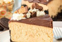 Dreamy Peanut Butter Cheesecake with Silky Chocolate Ganache