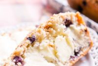 Velvet Blueberry Ice Cream Bread