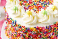 Celebration Confetti Cake