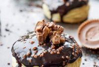 Flaky Reese Peanut Butter Donuts