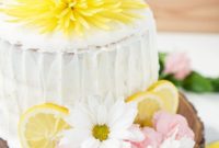 Bergamot-Kissed Cake with Zesty Lemon Buttercream