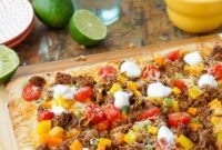 Loaded Taco Pizza
