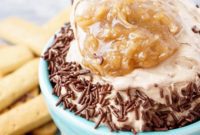 No-Bake German Chocolate Cake Batter Delight