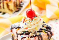 Irresistible Banana Split Cake