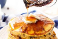 Cozy Autumn Pumpkin Chocolate Chip Pancakes