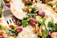 One-Pan Roasted Chicken and Brussels Sprouts