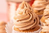Velvet Vanilla Coffee Cupcakes