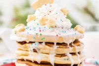 Frosted Sugar Cookie Flapjacks