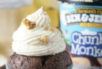 Irresistible Chunky Monkey Cupcakes