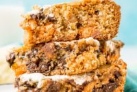 Peanut Butter Cloud Blondies