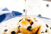 Fluffy Blueberry Pancake Muffins