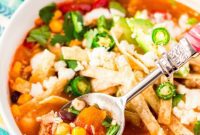 Crock-Pot Fiesta Chicken Soup