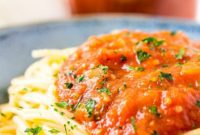 Vibrant Tomato Pasta Sauce