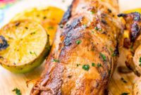 Sun-Drenched Cuban Mojo Pork Tenderloin