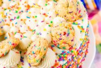 Funfetti Cookie Dough Dream Cake