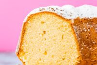 Velvet Buttermilk Cream Cheese Pound Cake