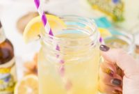 Sun-Drenched Peach Shandy