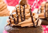 Decadent Chocolate Milkshake Cupcakes