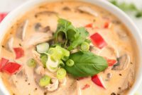 Tom Kha Gai Thai Coconut Soup