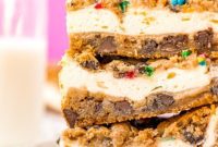 Ultimate Chocolate Chip Cheesecake Bars