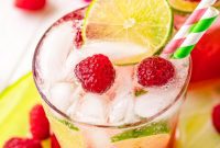 The Ultimate Raspberry Lime Rickey