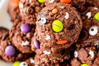 Frightfully Simple Monster Cookies