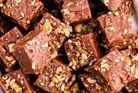 Decadent Chocolate Walnut Fudge