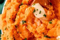 Irresistible Savory Sweet Potato Mash