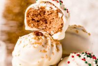 Decadent White Chocolate Gingerbread Truffles
