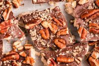 Buttery English Toffee with Almonds and Pecans