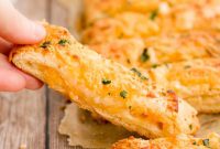 Gooey Cheesy Stuffed Breadsticks