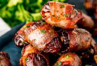 Sweet and Savory Feta Bacon Dates