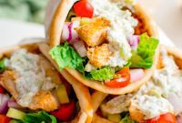 Mediterranean Chicken Gyros