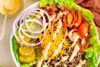 Keto Burger Bowls