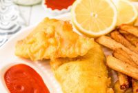 Crispy Beer-Battered Fish and Chips