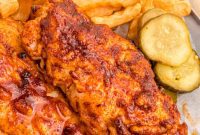 Crispy Air Fryer Nashville Hot Chicken