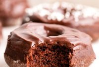 Homemade Air Fryer Chocolate Donuts
